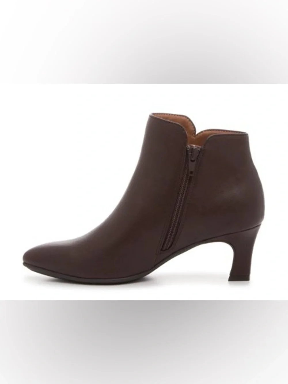 Eurosoft‎ Violet Bootie Size 9 Dark Brown New